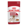 Royal Canin Size Health Wet Dog Food - Medium Adult Pouches (Box of 10x140g)