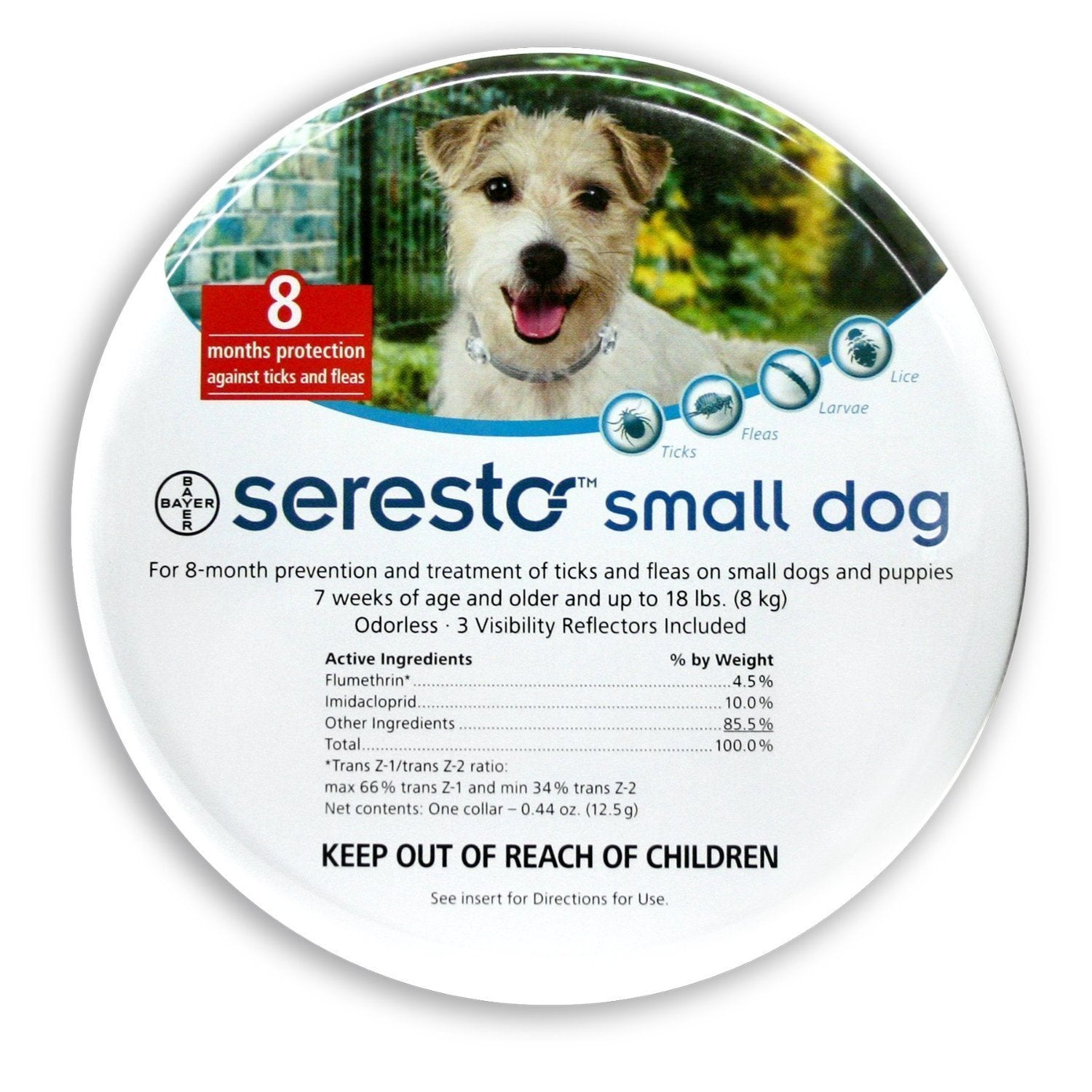 Seresto Collar Dog Small (Under 8kg) Pet Plus