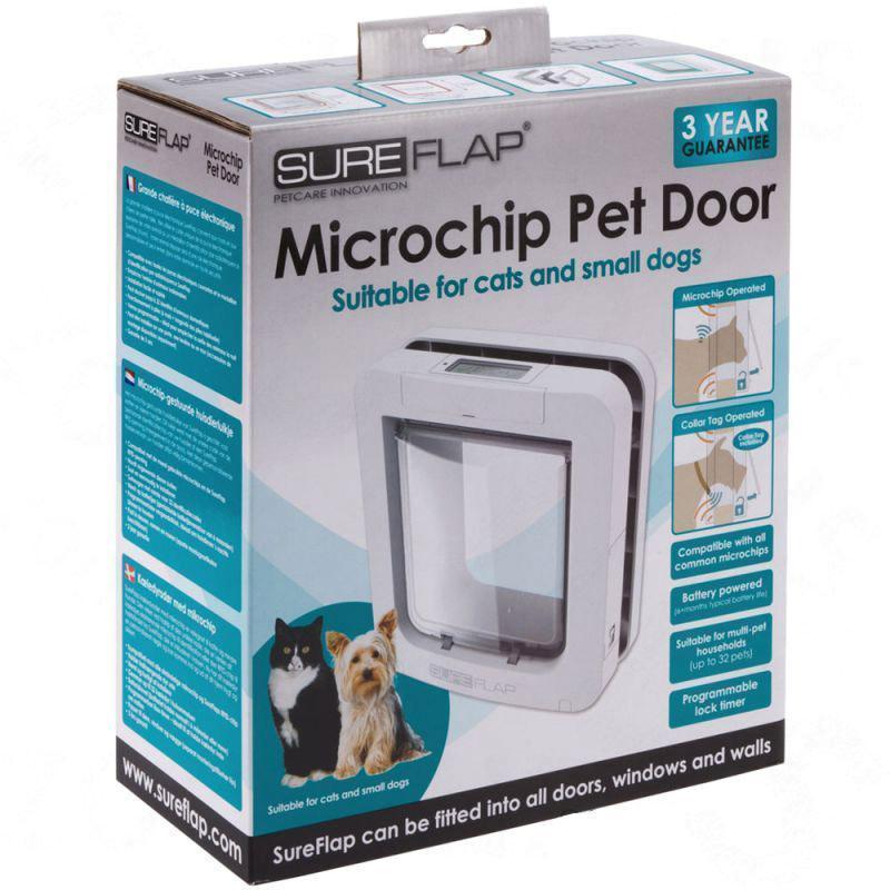 Pet Supplies Large Dog Door Microchip Activated Microchip Cat Door