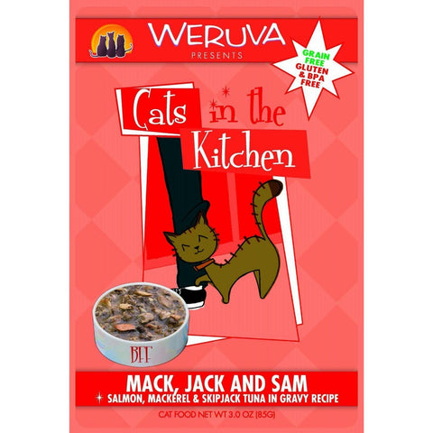 Weruva Pouches - Mack, Jack & Sam (85gx12)