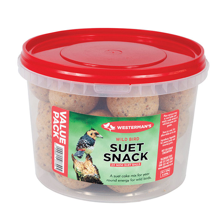 Westerman's Suet Snack Mini Ball Value Tub